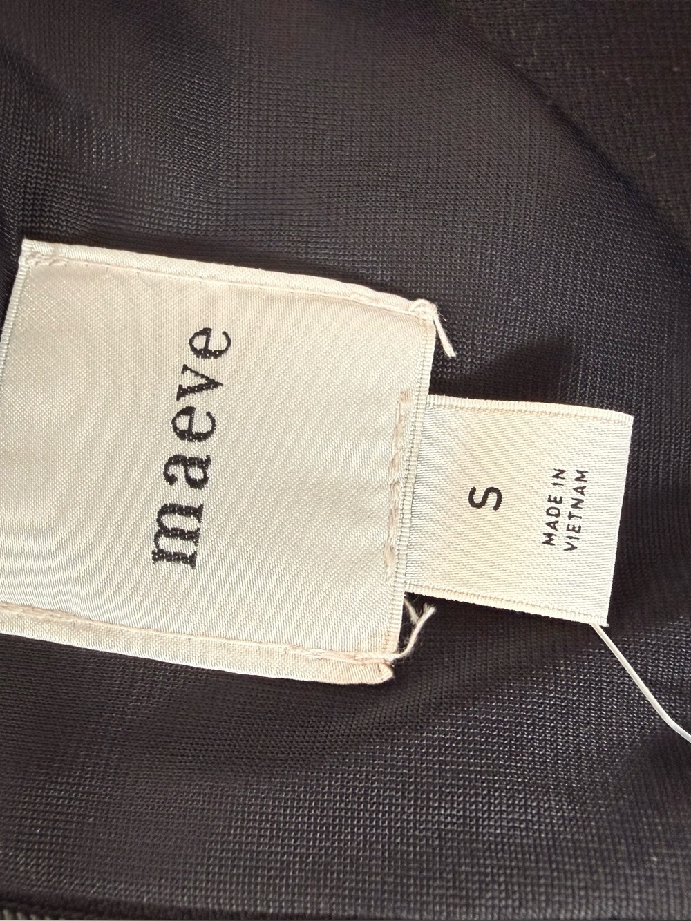 Maeve by Anthropologie bubble hem little black dress small - Picture 3 of 4